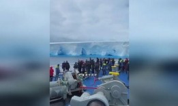 宇航员爆料南极冰墙视频,宇航员亲历震撼视频曝光